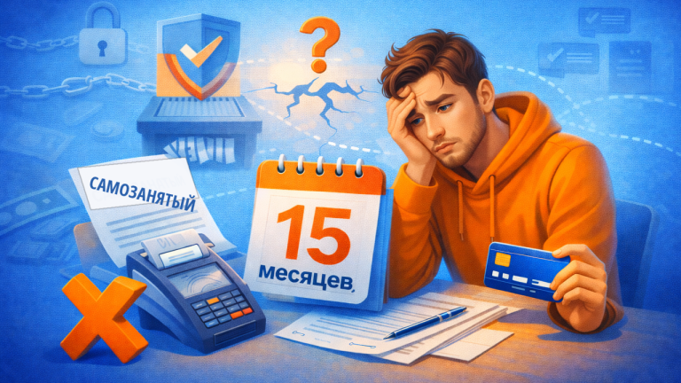 Что будет, если самозанятый не проводит чеки более 15 месяцев