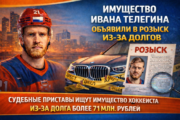 Имущество Ивана Телегина объявили в розыск из-за долговмммммммммммммммм