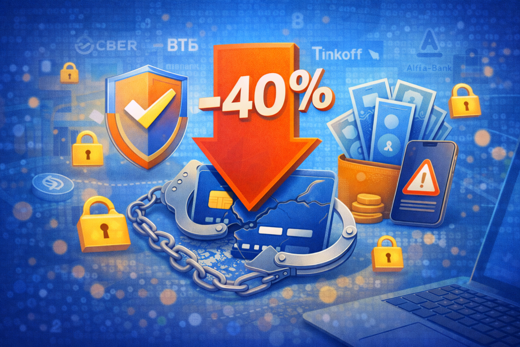 Кредитное мошенничество снизилось на 40%